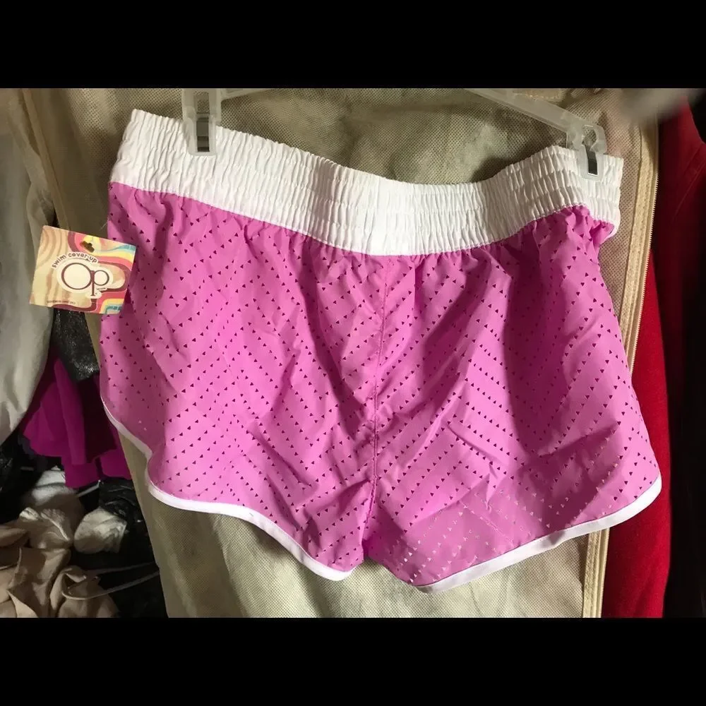 Lot of 3 Swim Cover Up Shorts NWT sz. M